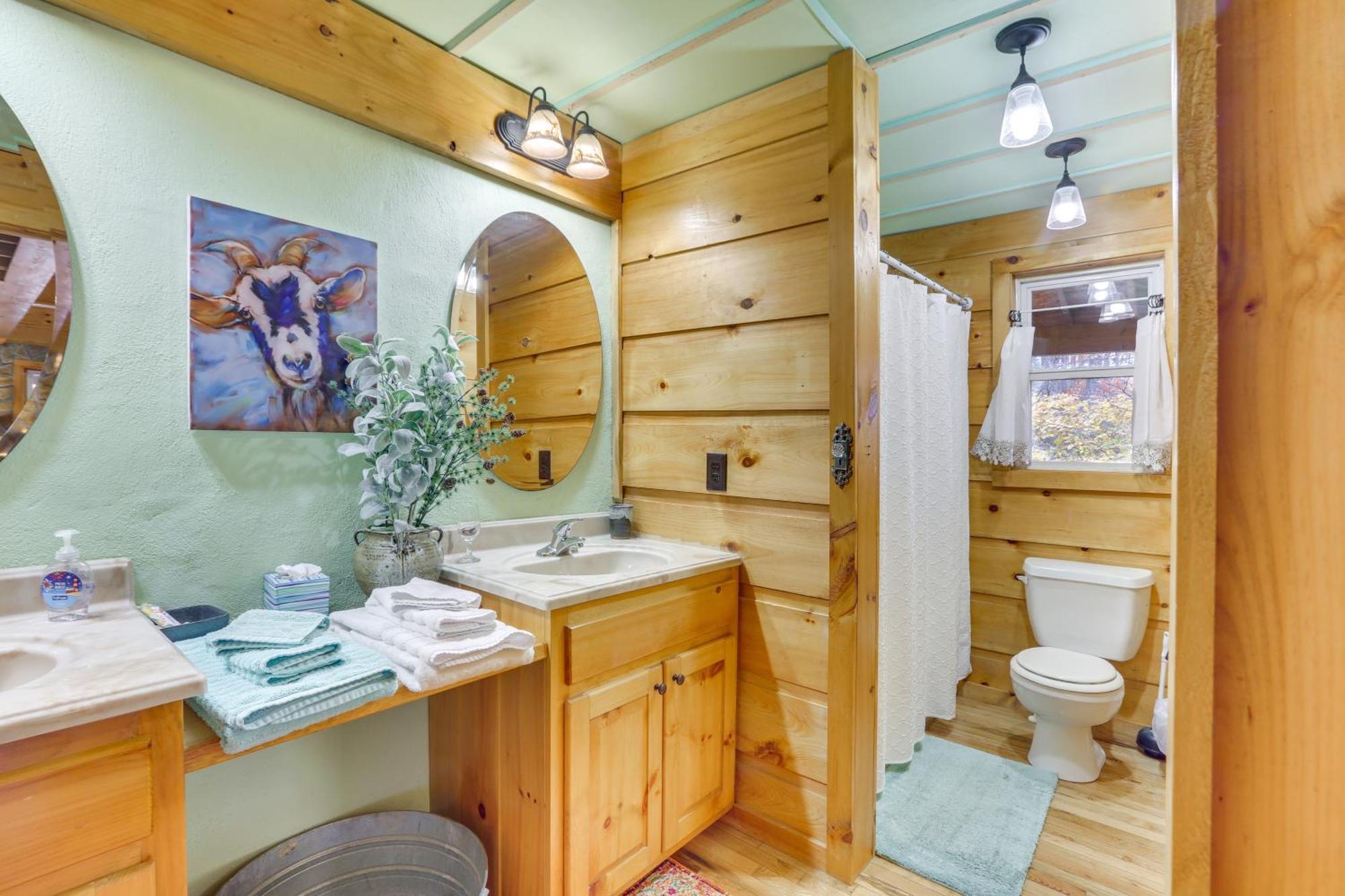 Charming Fancy Gap Cabin With Deck And Gas Grill! Luaran gambar